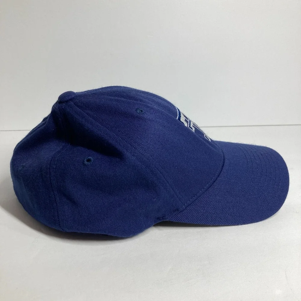 Texas Tech Red Raiders Cap Hat‎ Blue Fitted Small/Medium Embroidered Flexfit